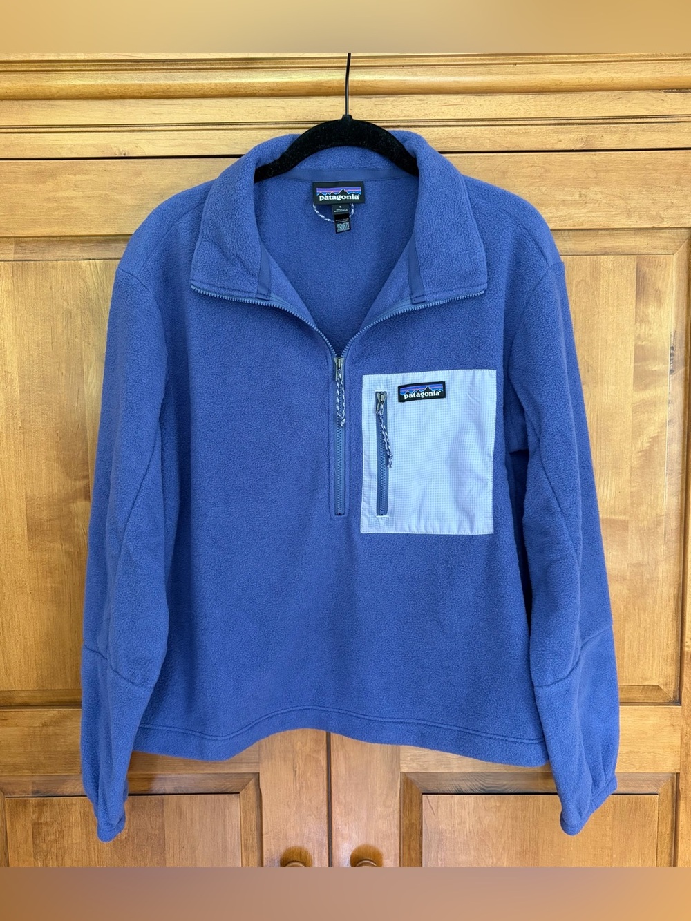Patagonia Microdini 1/2 Zip Pullover Solstice Purple
